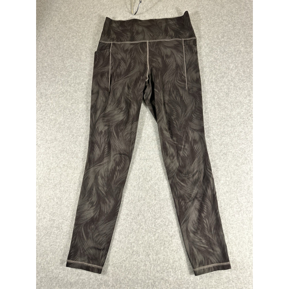 Athleta Salutation Stash II Printed Leggings Women’s Medium High‎ Rise Yoga